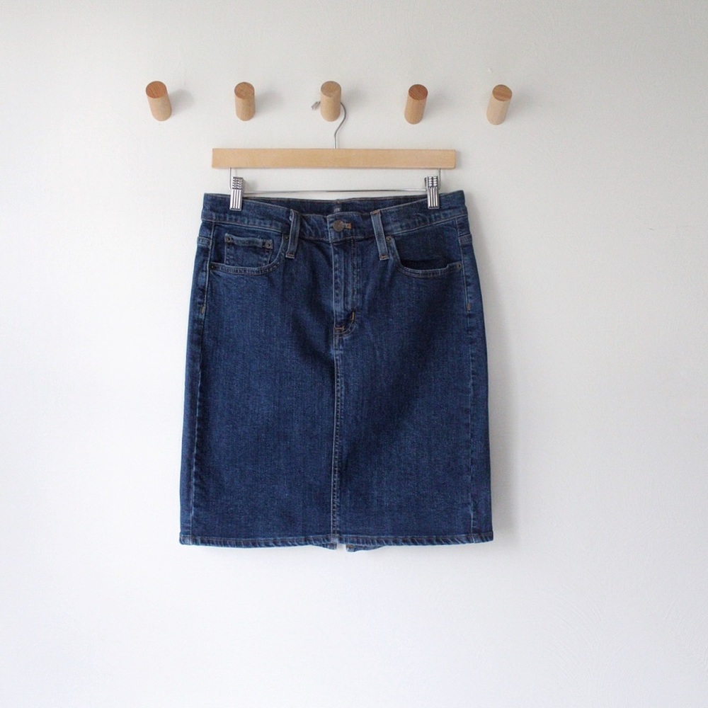 J C R E W • Denim Pencil Skirt